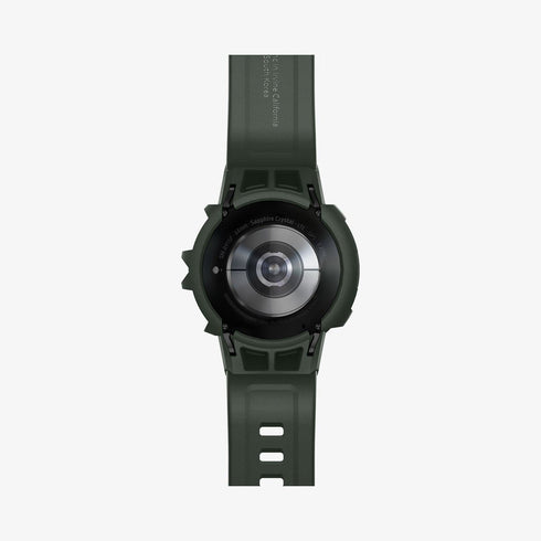 ACS06488 - Galaxy Watch 6 Classic (47mm) Case Rugged Armor Pro in black showing the front